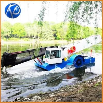 Keda Seaweed Weed Cutting Trash Skimmer Boat