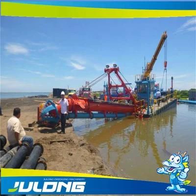 Julong Sand Dredger Cutter Suction Dredger for Mining