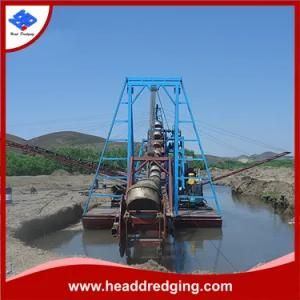 Head Dredging Bucket Chain Sand Digging and Gold Mining Dredger for Sale