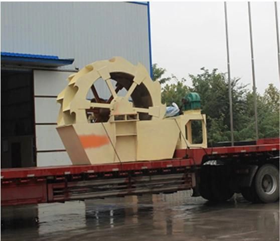 Hot Selling High Efficient Screw and Wheel Sand Washer with CE