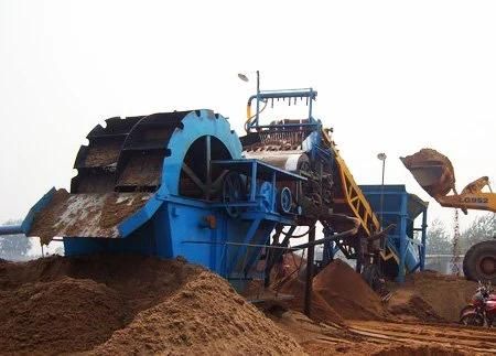 Mobile Wheel Sand Washing Plant in China