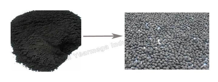 Good Performance Agro Wastes Carbon Powder Ball Making Machine Plant