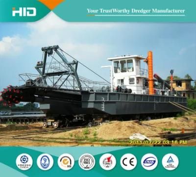 HID CSD Customized 3500-4000m3/H Hydraulic Cutter Suction Sand Dredger in River or Sea Use