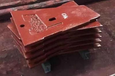 Jaw Crusher Spare Parts Jaw Plate for Komatso Terex Finlay Pegson Crusher Liner