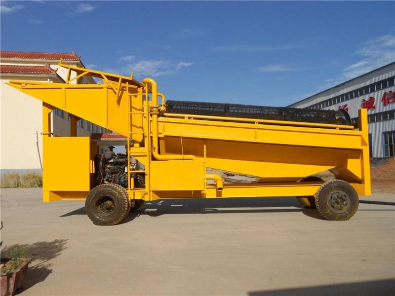 Keda Mining Machine Trommel Rotary Screen for Gold