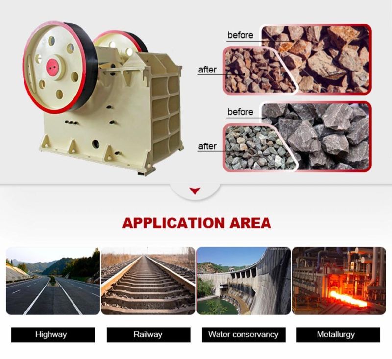 Aggregate Rock Crushed Stone Jaw Crusher From China