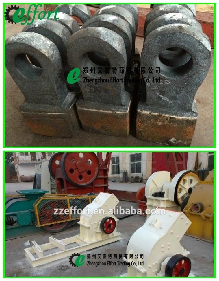Top Quality Gold Ore Hammer Mill, Gold Ore Hammer Crusher with Diesel Engine/Electric Motor