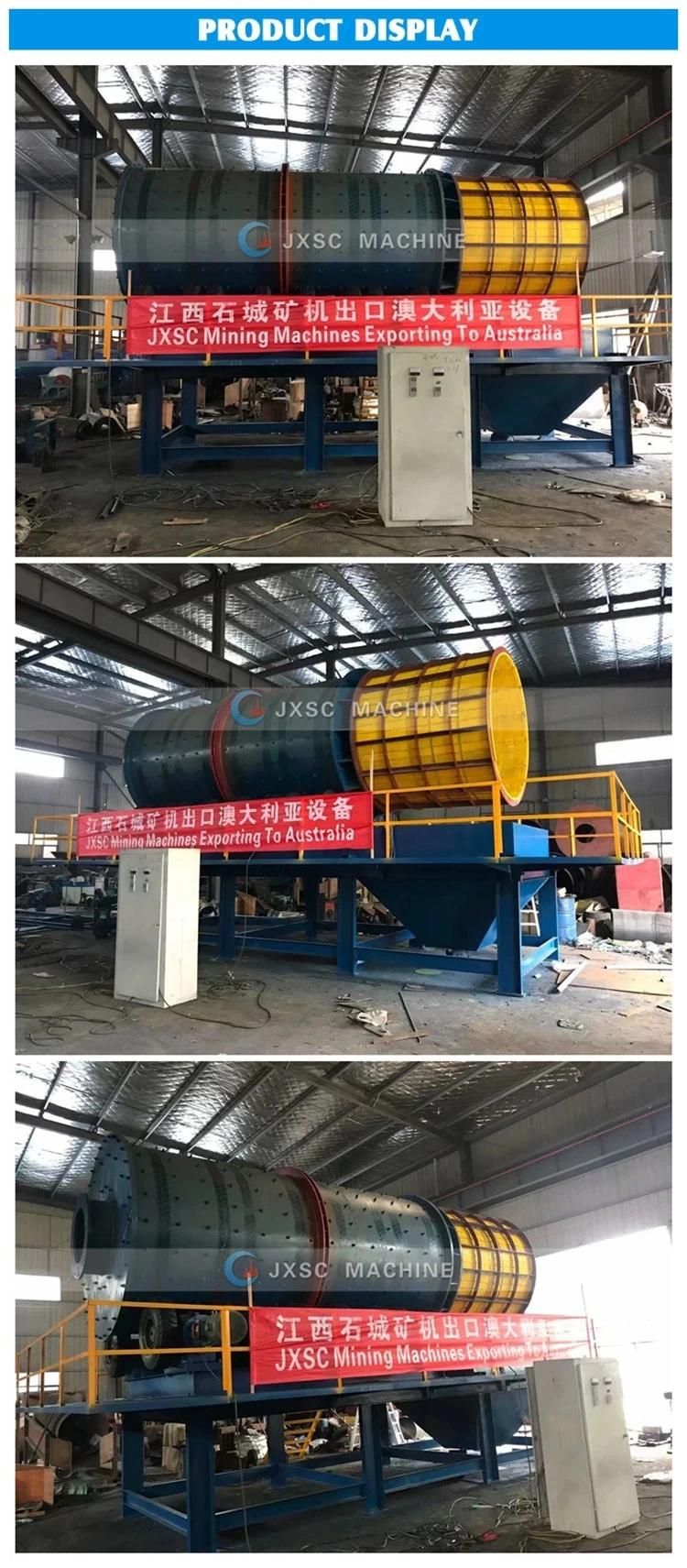 Gold Processing Plant Gold Trommel with 5-200tph Processing Capacity