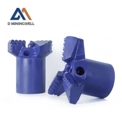 D Miningwell 220mm PDC Cutter Drill Bit PDC Drilling Bits Cutters 3 Wings PDC Water Well ...