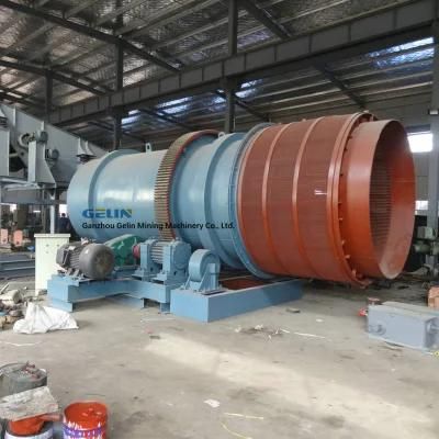 500tph Large Scale Mining Equipment Gold Washing Trommel Rotary Scrubber
