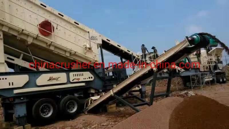 Mobile Jaw/Cone/Impact/Hammer Crusher for Quarry/Stone/Construction Waste/Mining