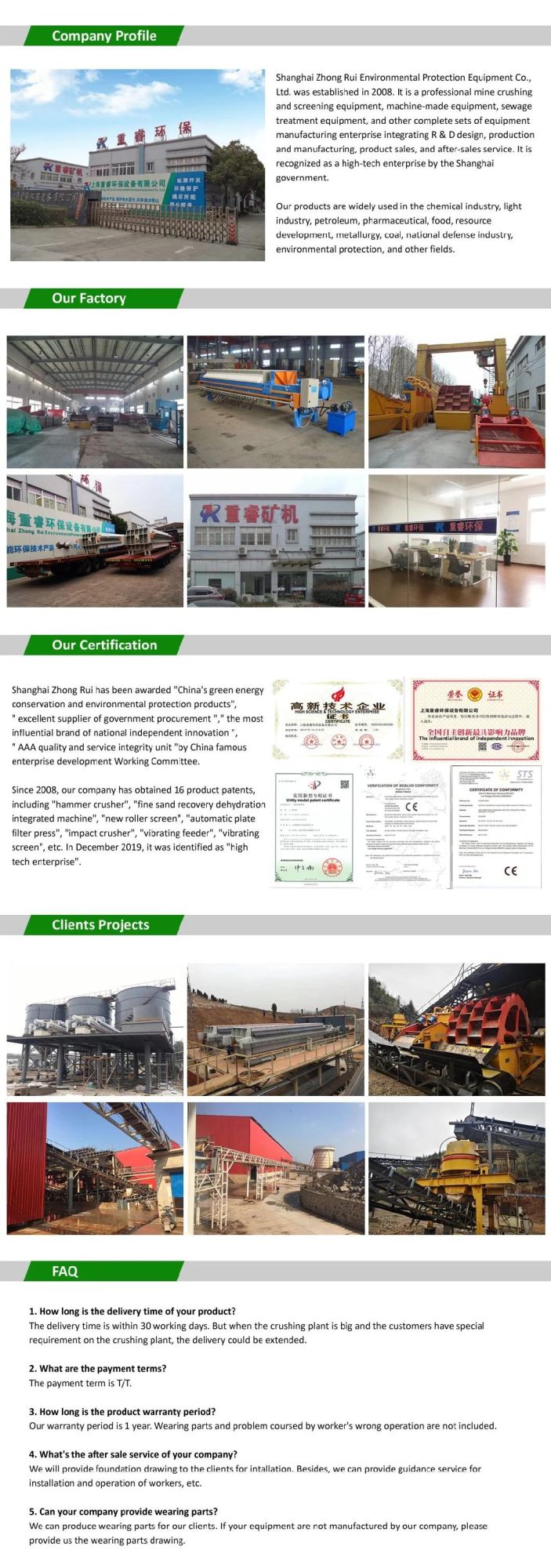 Good Quality &Good Price/High Capacity/Mine/Railway/Chemistry/Quarry/ Sediment Separation in Basalt/Granite/Quartz/Gold/Find Sand Extractor/Recycler