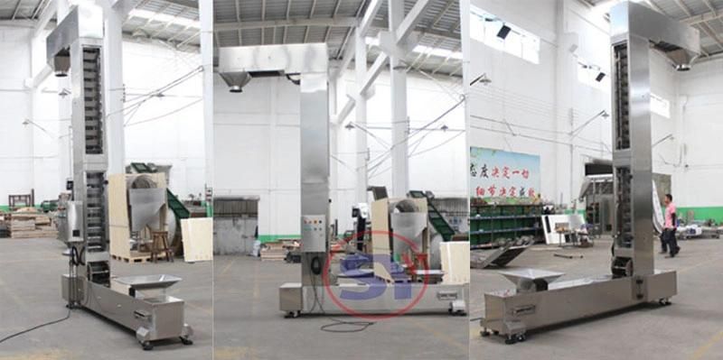 Versatile Bucket Elevator Feeding Conveyor for Transporting Tapioca Residue Powder