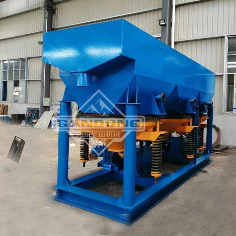 Rock Hematite Ore Processing Line with Magnetic Separator Jig Shaking Table etc