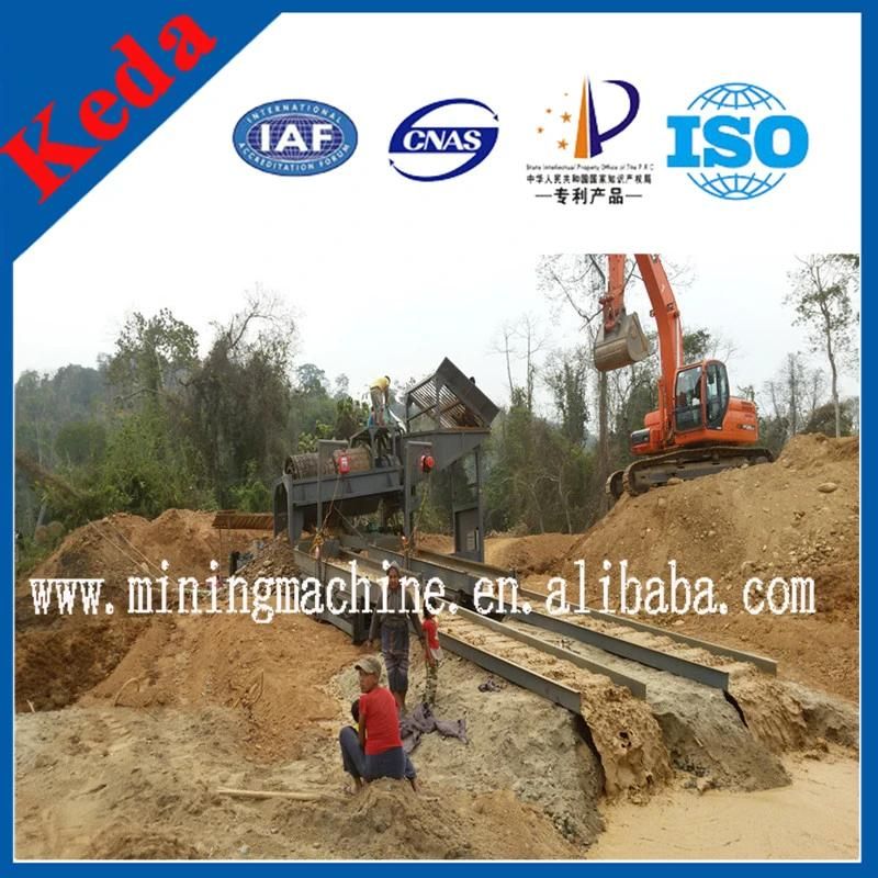 100t/H Alluvial Rotary Gold Mining Separator