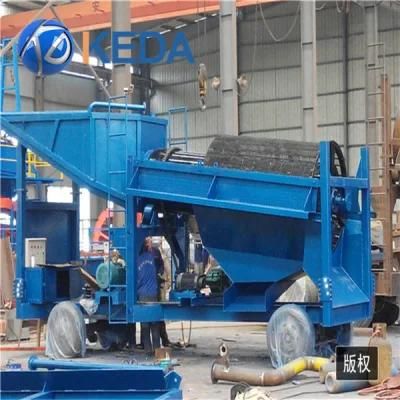 China Sluice Gold Mining Trommel Washing Plant Equipment for Gold Mining