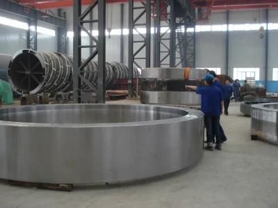 OEM Big Size CNC Machining Rolling Ring Trye/Rotary Kiln Ring Tyre