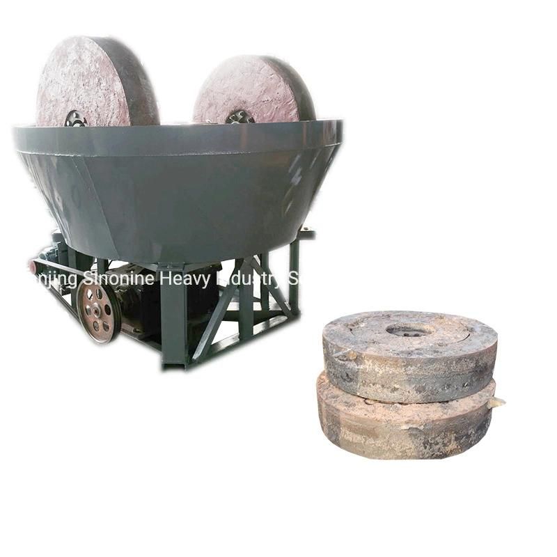 Top Quality Gold Wet Mill Machine/Wet Pan Mill for Mineral Ore Grinding