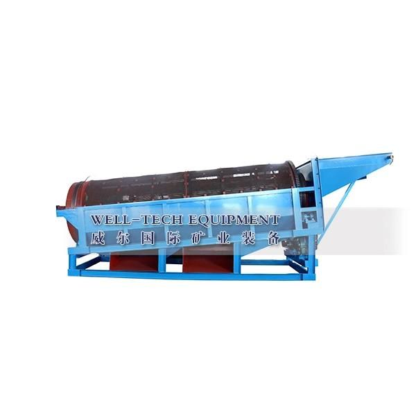 Alluvial Gold Mining Mobile Trommel Screen