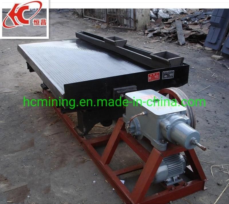 Mineral Separator Line Shaking Table Gold Concentrator for Sale