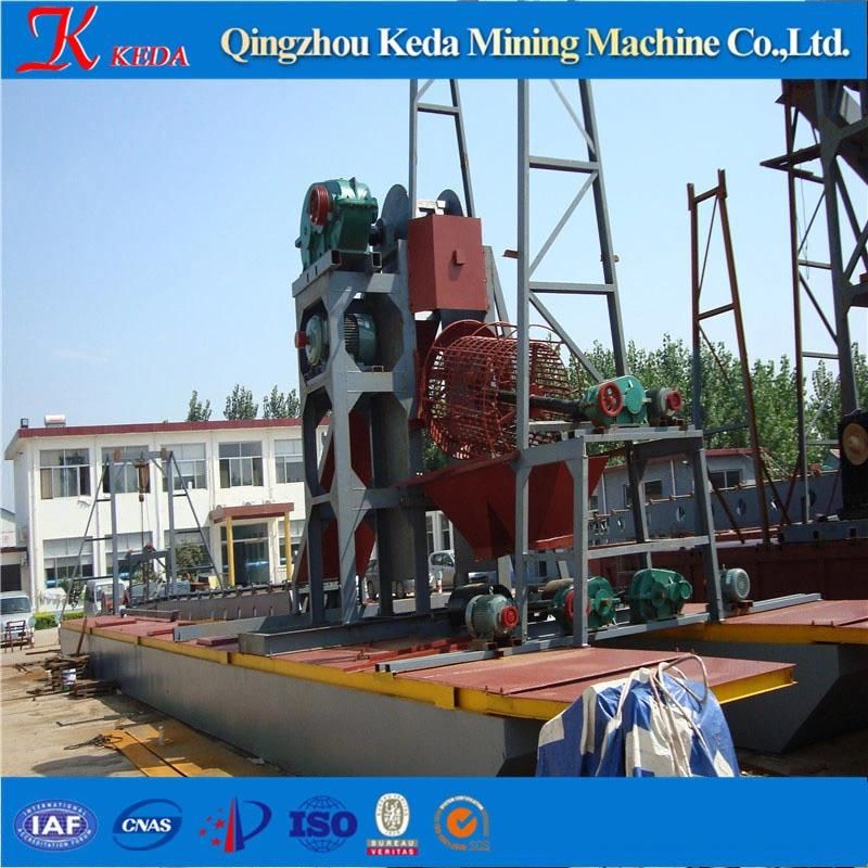 Bucket Chain Dredger for Medium Size