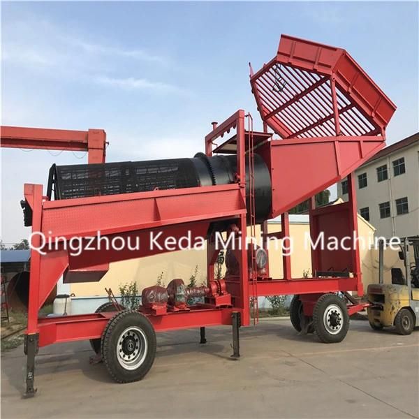 Mineral Processing Gold Ore Recovery Equipment, Gold Washing Trommel Screen