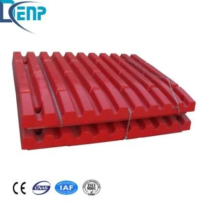 High Manganese Steel Jaw Plate Jaw Die for Jaw Crusher