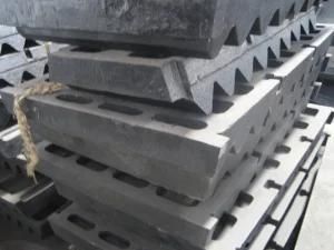 Wear Spare Parts Fixed Swing Jaw Plate of Jaw Crusher