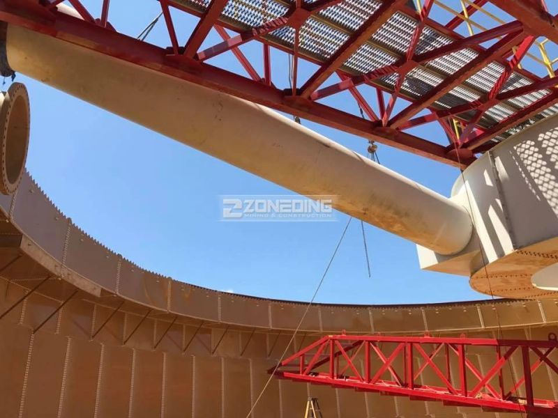 Mineral Ore Thickener Tank Peripheral Transmission Slurry Gravity Thickener