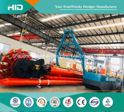 Cost-Efficient 18 Inch Bucket-Wheel Suction Dredger&Sand Dredger with High Efficiency