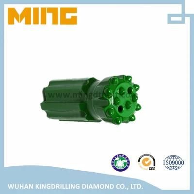 Drilling Rig Tools 43mm Threaded Button Drill Bit Mtn43f6r32