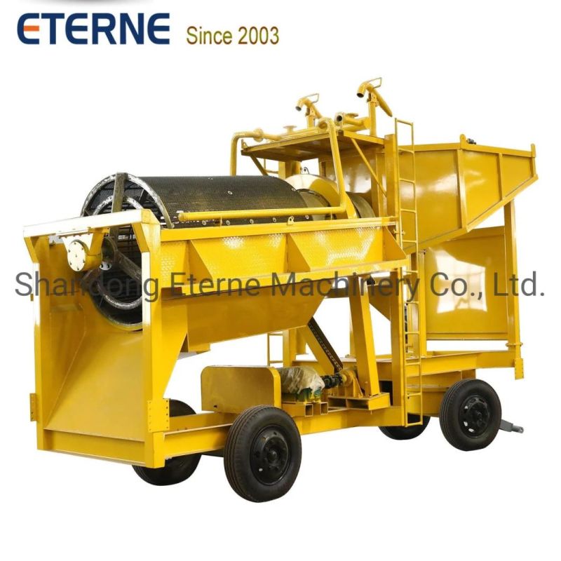 Gold Mining Equipment Trommel Washing Plant Gold Diamond Separating Machine