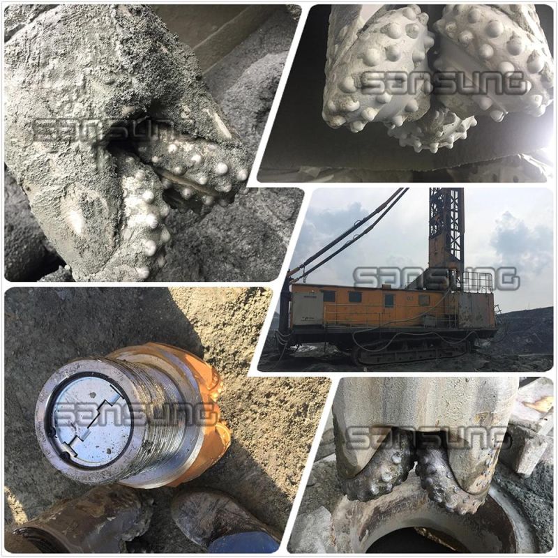 Groundwater and Rock Mining Rotary Drilling TCI Tricone Bit