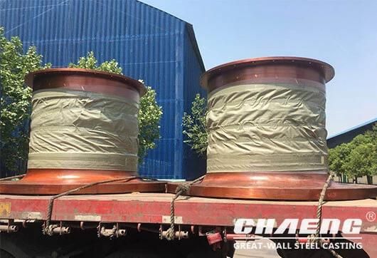 5-30tons Ball Mill Trunnion for Cement Plant