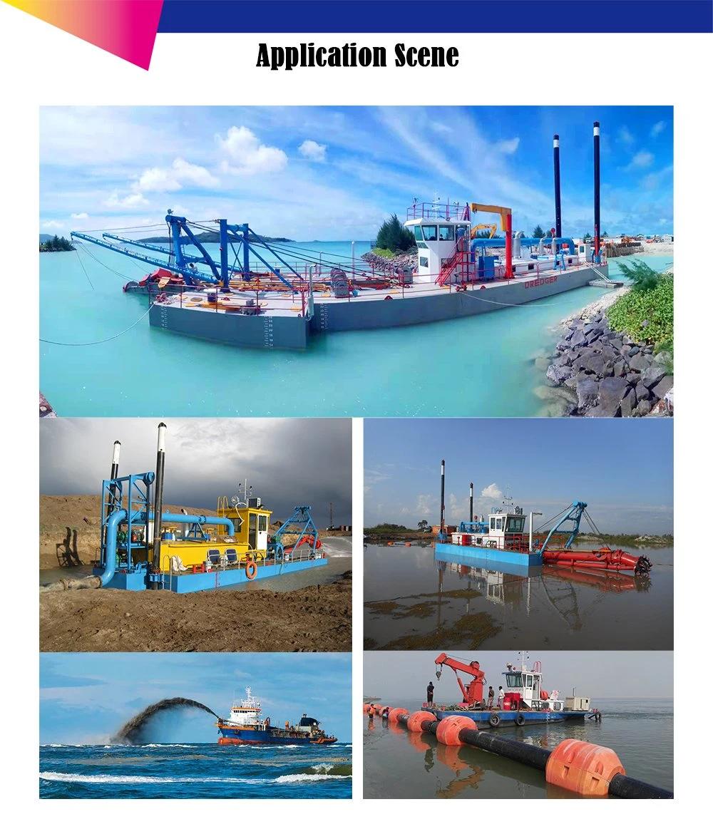 Customized 6-26 Inch Cutter Head Suction Dredgers for Sand Clay Dredging in River Lake Port Canal