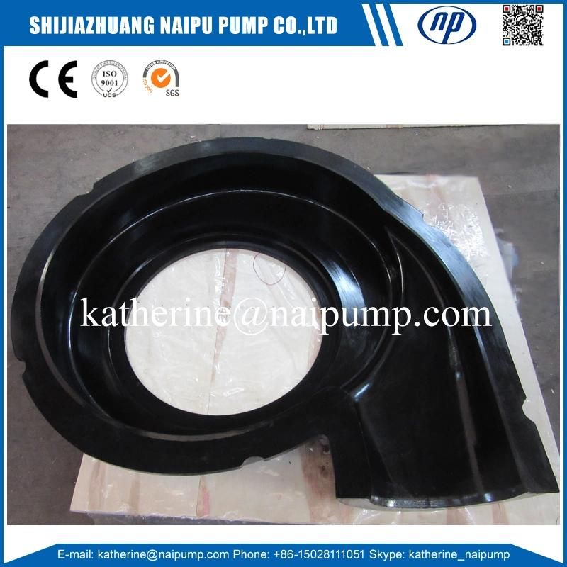 F10018r55 Rubber Cover Plate Liner for 12/10f-Mr Pump