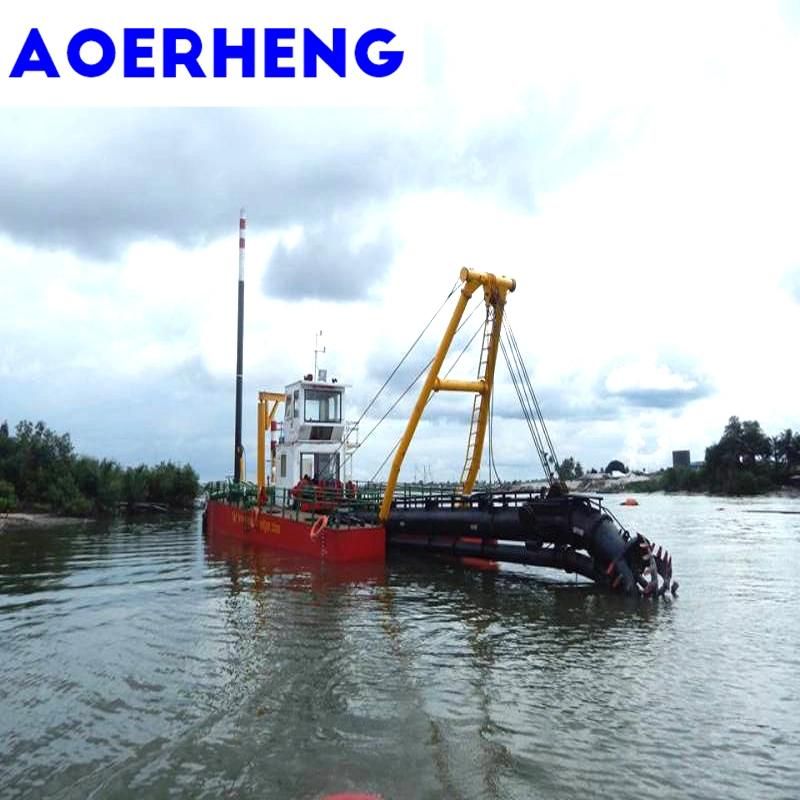 High Dredging Depth Cutter Suction Dredging Ship with Hydraulic Winch