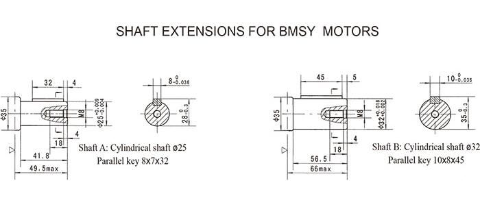 Oms315 / BMS315 / Ms315 Hydraulic Orbit Motor