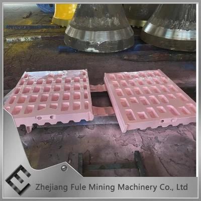 Crushing Accessories High Manganese Steel Jaw Crusher Plates
