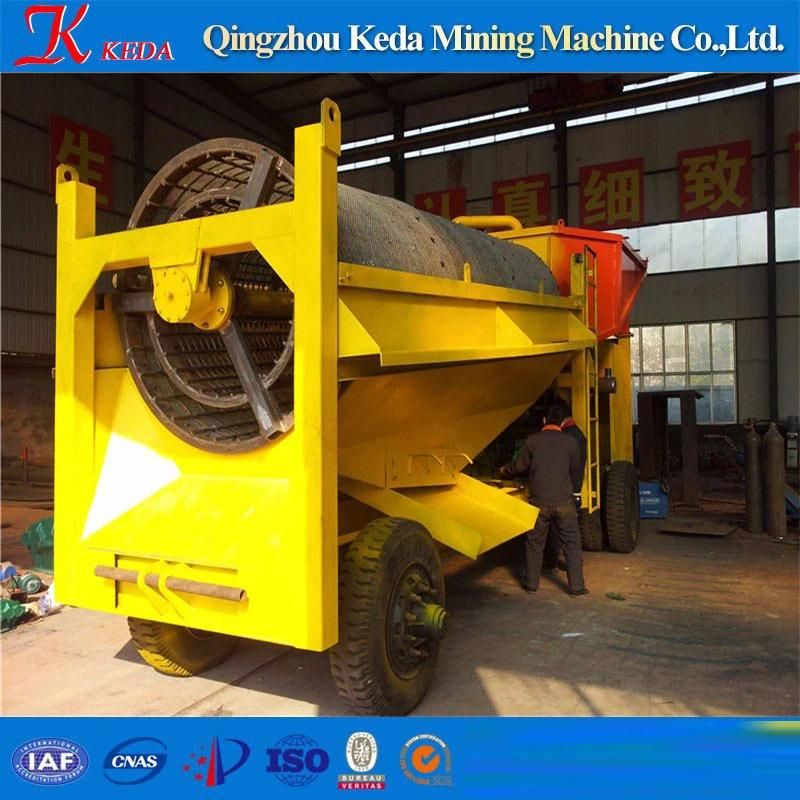 China Placer Alluvial Gold Mining Panning Equipment