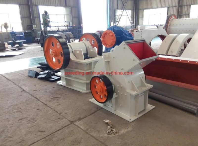 Concrete Waste and Glass Sand Powder Making Hammer Crusher