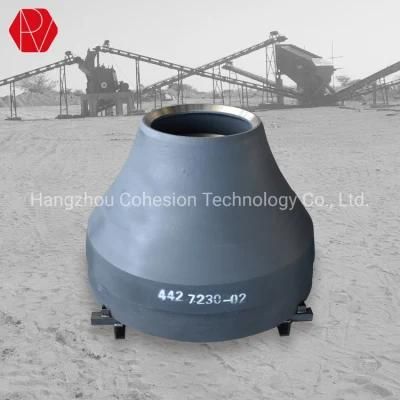 Sandvik Cone Crusher Spare Parts CH420 CH430 CH440 Mantle and Bowl liner concave