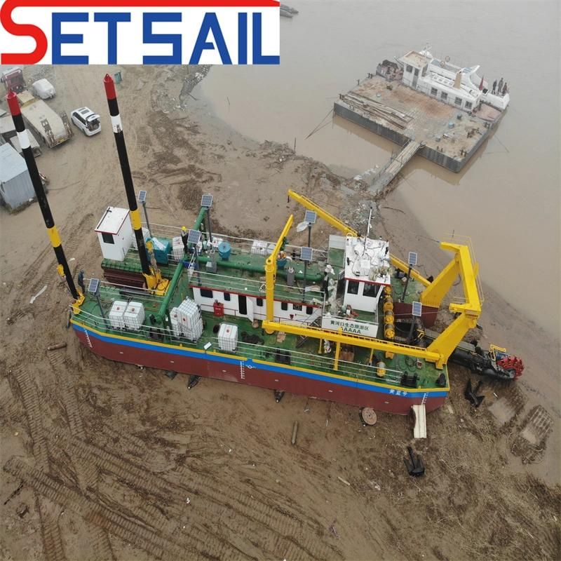 River Sand Pump Bucket Wheel River Hard Mud Dredger for Lake Sand