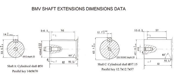 Low Speed Large Torque Hydraulic Motor Bm Series for Lifting Machine