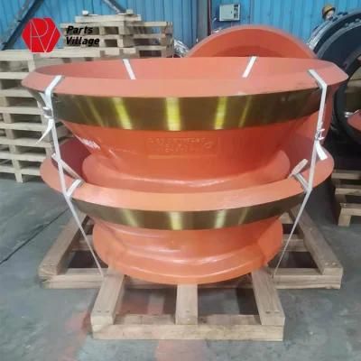 High Manganese Steel Concave and Mantle for Cone Crushers Parts