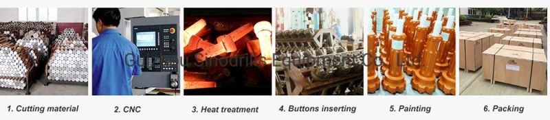 Mining Rock Drill Bits 92mm DHD3.5 DTH Hammer Bits