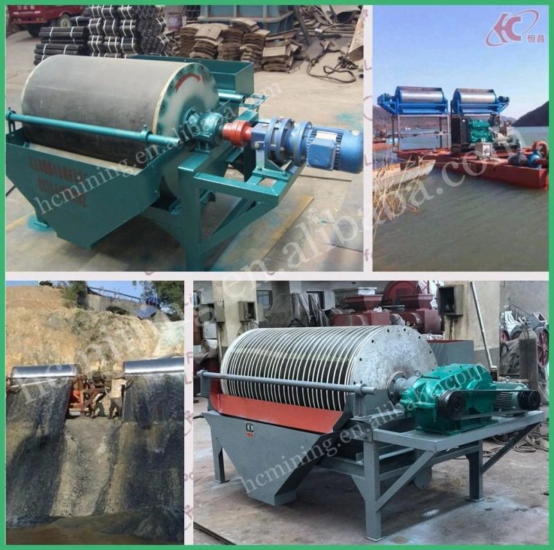 Good Quality Silica Sand Drum Magnetic Separator