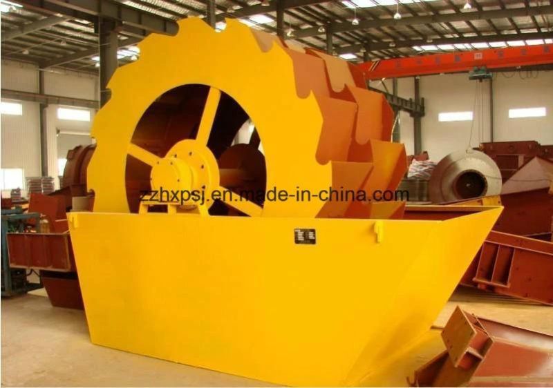 Stone Dust Sand Washing Machine, Bucket Wheel Sand Washer