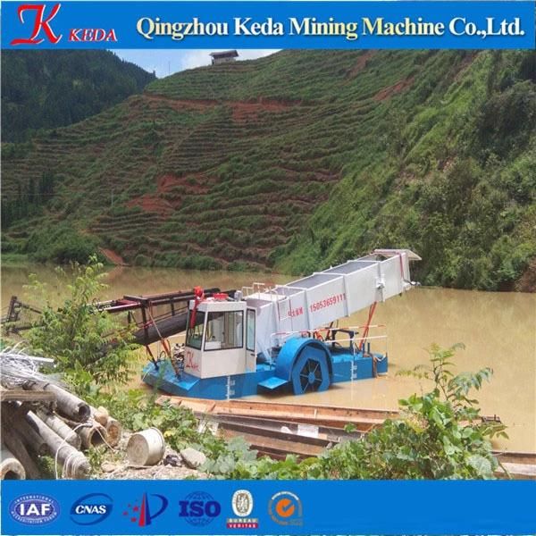 Water Plant Weed Cutting Ship Boat Dredger