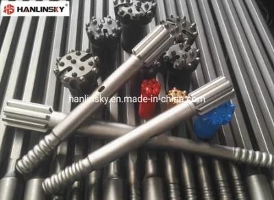 R25 R28 R32 T38 Threaded Speed Rods for Tophammer Drilling Rigs